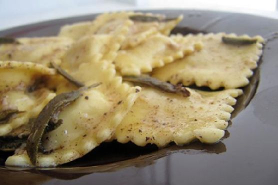 Brown Butter and Sage Ravioli Brown Butter and Sage Ravioli