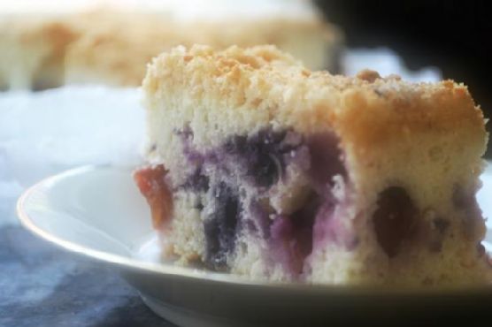 Buttermilk Buckle + Grape + Blueberry + Streusel