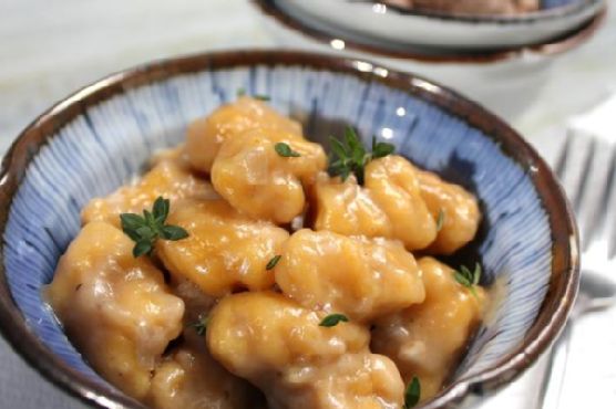 Butternut Squash Gnocchi With Whiskey Cream Sauce Butternut Squash Gnocchi With Whiskey Cream Sauce