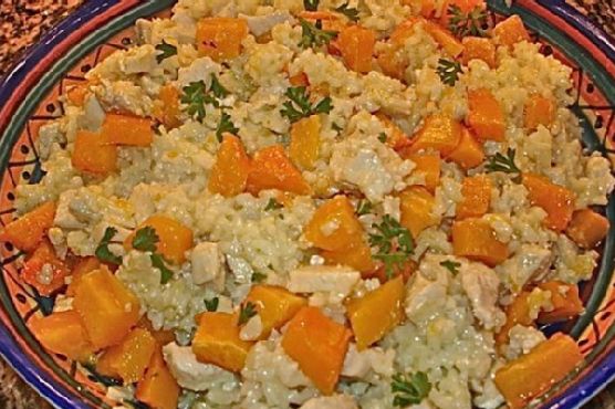 Butternut, Chicken and Feta Risotto Butternut, Chicken and Feta Risotto