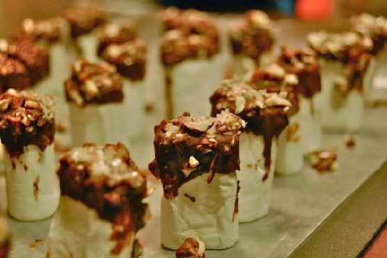 Candy Cane Chocolate Marshmallows Candy Cane Chocolate Marshmallows