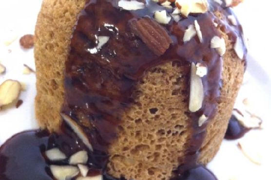 Caramel Almond Mug Cake Caramel Almond Mug Cake