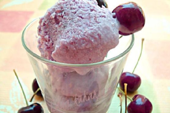 Cherry ice cream Cherry ice cream