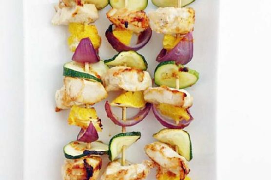 Chicken Orange Skewers Chicken Orange Skewers