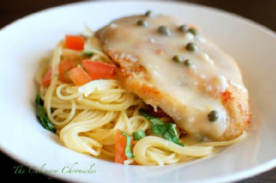 Chicken Piccata With Angel Hair Pasta Chicken Piccata With Angel Hair Pasta