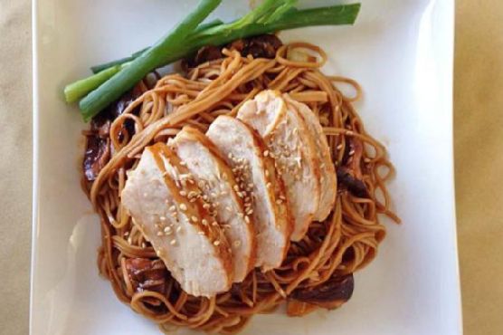 Chicken Teriyaki with Soba Noodles Chicken Teriyaki with Soba Noodles