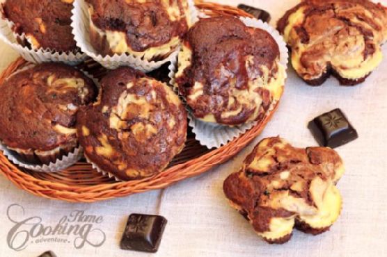 Chocolate Cream Cheese Muffins