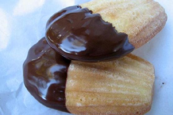 Chocolate Orange Madeleines