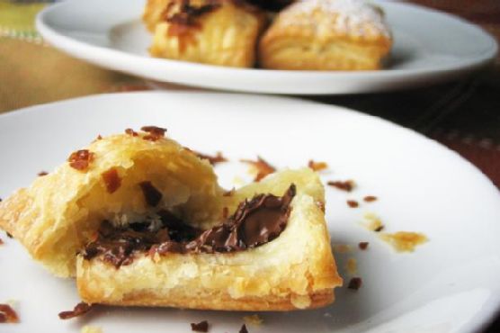 Chocolate Puff Pastry Squares Chocolate Puff Pastry Squares