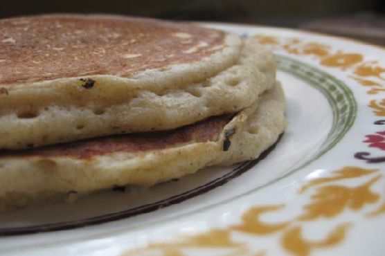 Cinnamon Chocolate-Chip Banana Pancakes