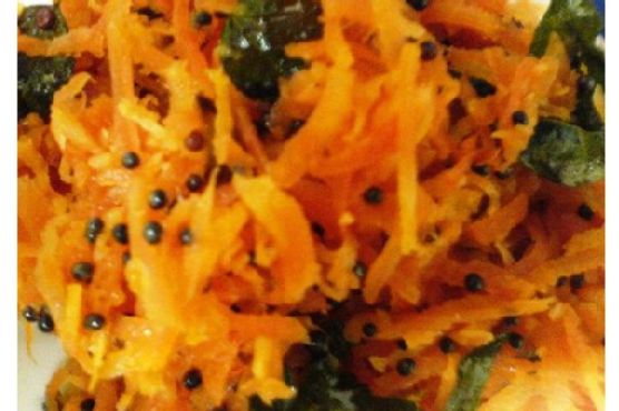Coconut Rice and Carrot Sambal Coconut Rice and Carrot Sambal
