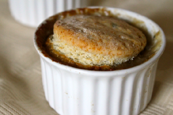 Creamed Sweet Onion with Butter Basil Biscuits Creamed Sweet Onion with Butter Basil Biscuits