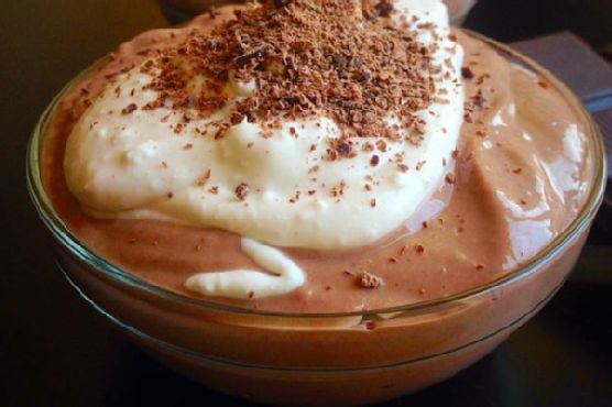Creamy Chocolate Pudding With Coconut Whipped Cream Creamy Chocolate Pudding With Coconut Whipped Cream