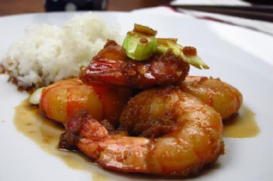 Crispy Tiger Prawns With Honey and Garlic Sauce Crispy Tiger Prawns With Honey and Garlic Sauce