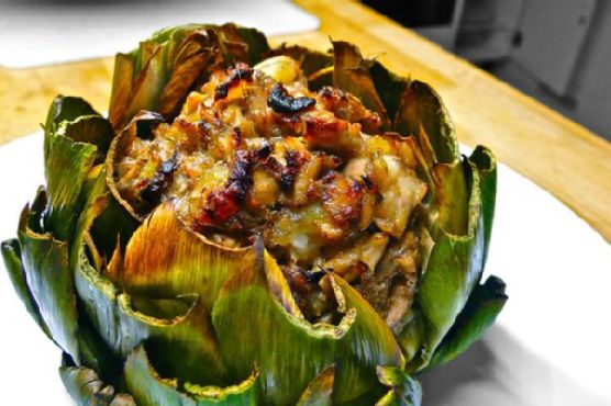Stuffed Artichoke Main Dish Stuffed Artichoke Main Dish