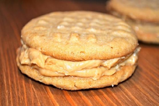 Crunchy Peanut Butter Cookie Sandwiches Crunchy Peanut Butter Cookie Sandwiches