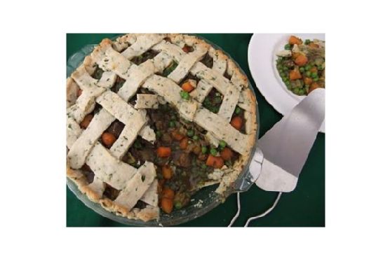 Curried Beef Potpie In Parsley Pastry Crust Curried Beef Potpie In Parsley Pastry Crust