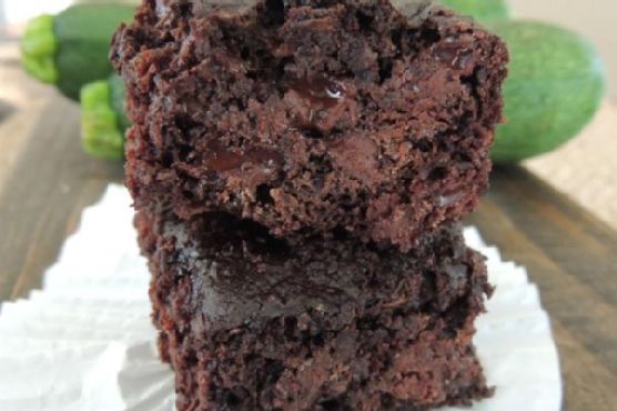 Double Dark Chocolate Zucchini Brownies Double Dark Chocolate Zucchini Brownies