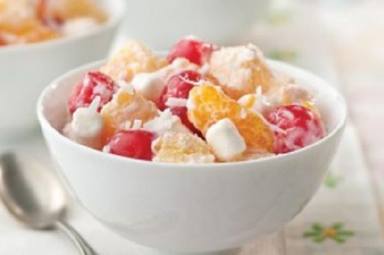 Easter Bunny's Vegan Ambrosia Salad Easter Bunny's Vegan Ambrosia Salad