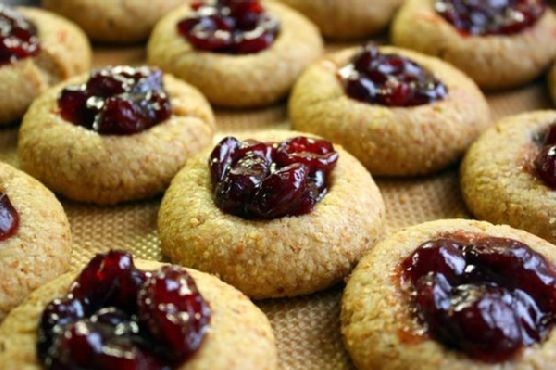 Egg-Free Cranberry Thumbprints Egg-Free Cranberry Thumbprints