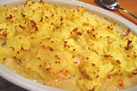 Fish Pie With Fresh and Smoked Salmon Fish Pie With Fresh and Smoked Salmon
