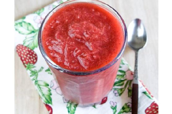 Fresh Strawberry Rhubarb Compote Dessert Fresh Strawberry Rhubarb Compote Dessert