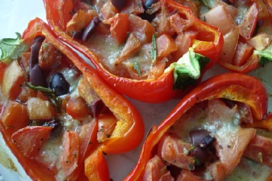 Garden Baked Red Peppers Garden Baked Red Peppers