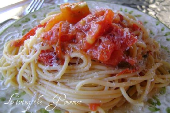Garden Fresh Tomato Sauce & Spaghetti Garden Fresh Tomato Sauce & Spaghetti