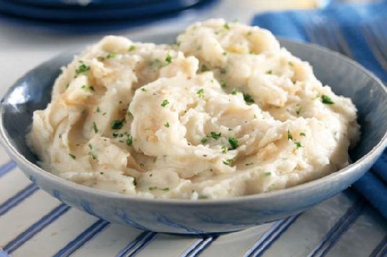 Garlic Low Fat Mashed Potatoes