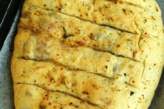 Garlic stuffed bread Garlic stuffed bread