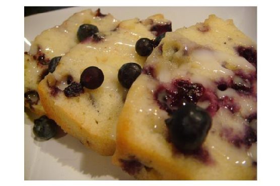 Glazed Lemon Blueberry Cake Glazed Lemon Blueberry Cake