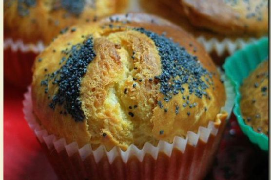 Glutinous Rice Poppy Muffins