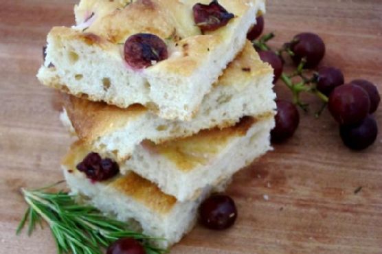Grape and Rosemary Focaccia Grape and Rosemary Focaccia