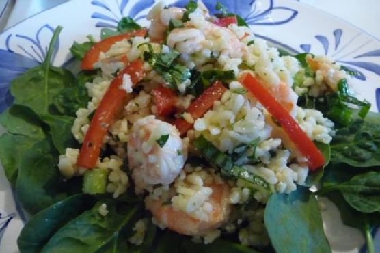 Greek Shrimp Orzo Greek Shrimp Orzo