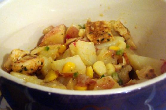 Grilled Chicken & Corn Red Potato Salad Grilled Chicken & Corn Red Potato Salad