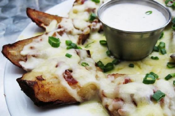 Grilled Potato Skins Grilled Potato Skins