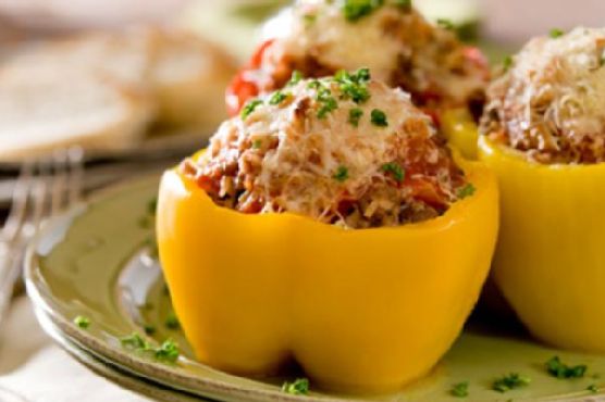 Ground Turkey Stuffed Peppers Ground Turkey Stuffed Peppers