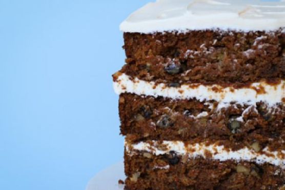 Grownup carrot cake
