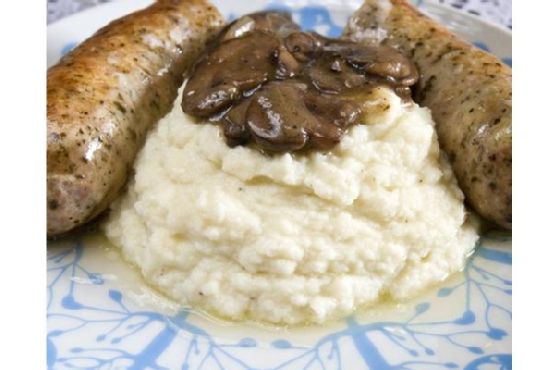 Healthier Bangers and Mash Healthier Bangers and Mash
