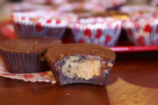 Home Made Ghirardelli Chocolate Peanut Butter Cups Home Made Ghirardelli Chocolate Peanut Butter Cups