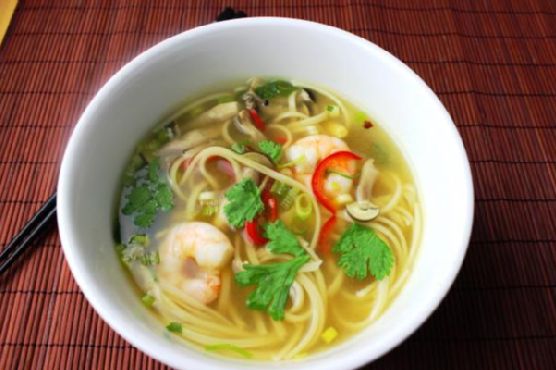 Hot and sour noodle soup Hot and sour noodle soup
