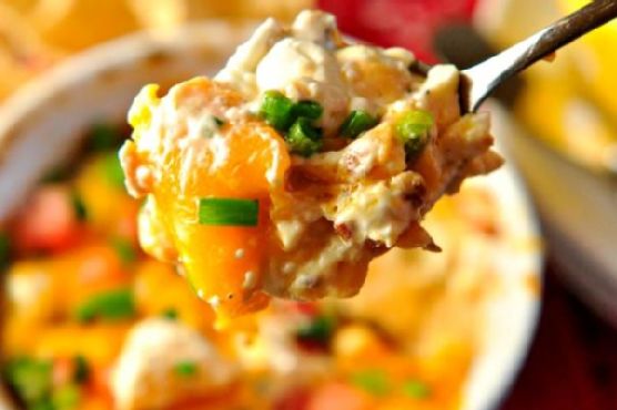 Hot Cheesy Bacon Party Dip Hot Cheesy Bacon Party Dip
