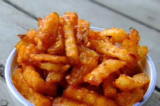 Hot ‘n’ honey potato sticks Hot ‘n’ honey potato sticks