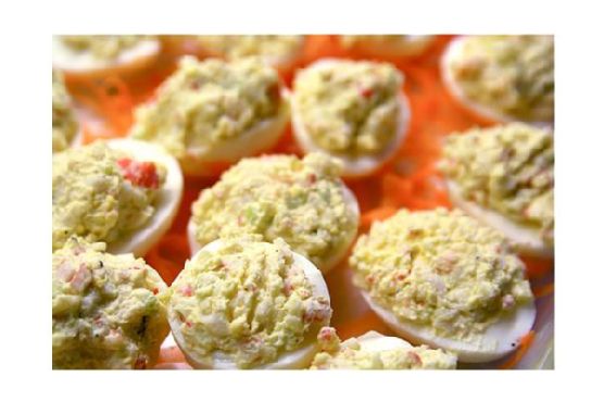 Hummus Deviled Eggs