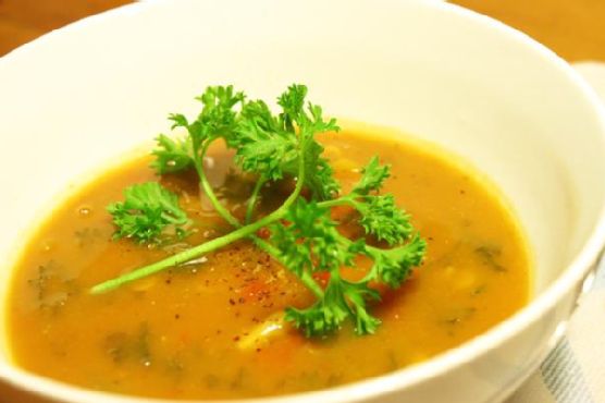 Indian-Inspired Lentil Soup