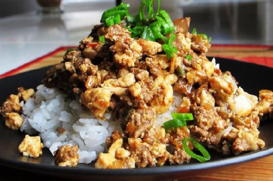 Japanese Mabo Tofu With Eggplant Japanese Mabo Tofu With Eggplant