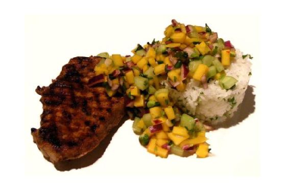 Jerk Grilled Pork Chops