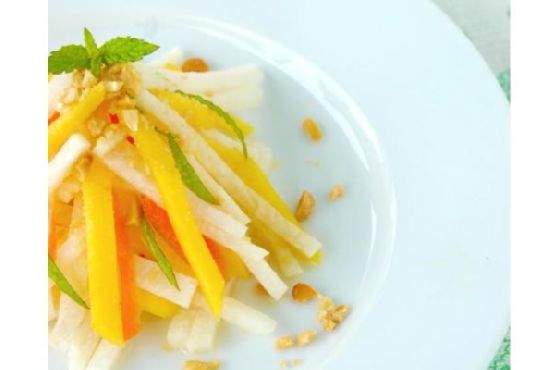 Jicama and Mango Salad Jicama and Mango Salad