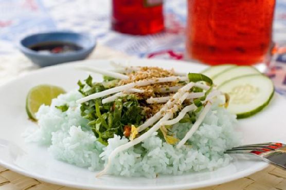 Kerabu Rice (Rice Salad)