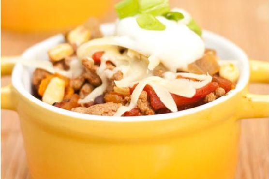 Kicked Up Slow Cooker Chili Kicked Up Slow Cooker Chili